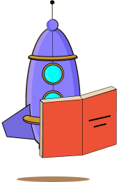 Ракета с книгой